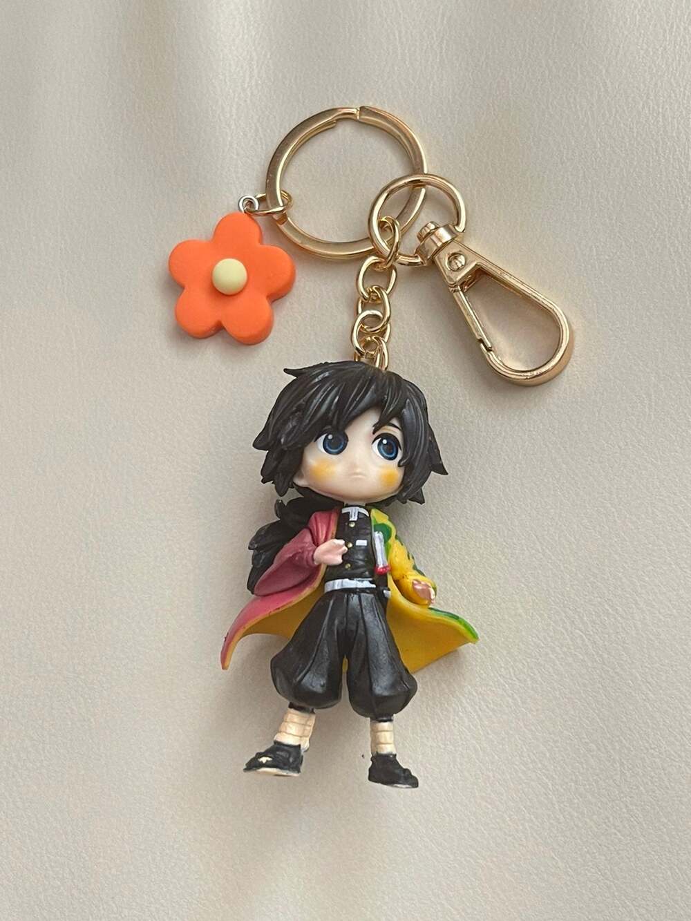 Very Beautiful Demon Slayer Key chain Great Details Purse Hang Tags